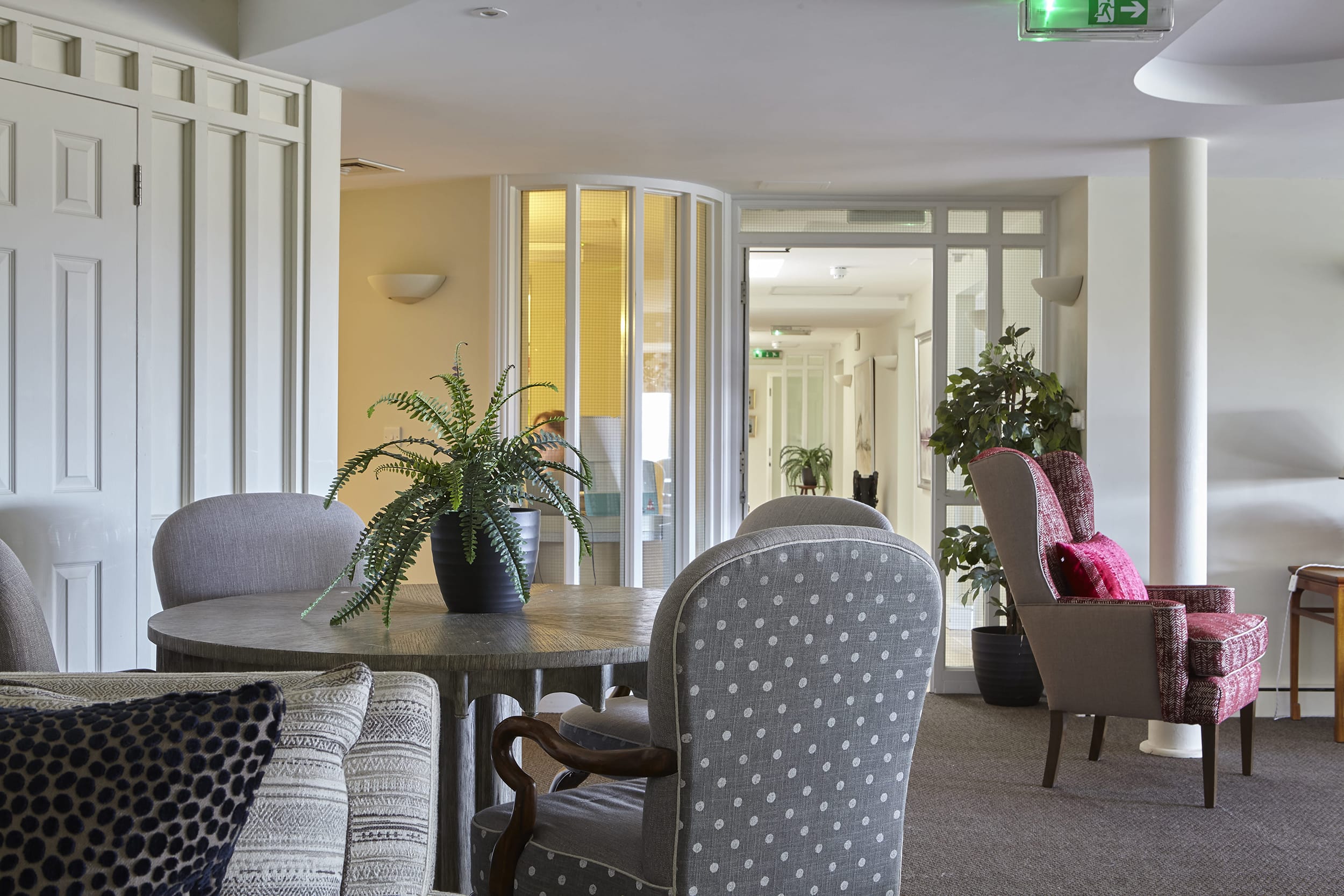 Reception Room designed by William Yeoward Interiors